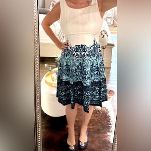 Sleeveless A line dress